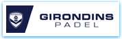 Affiche les girondins Padel